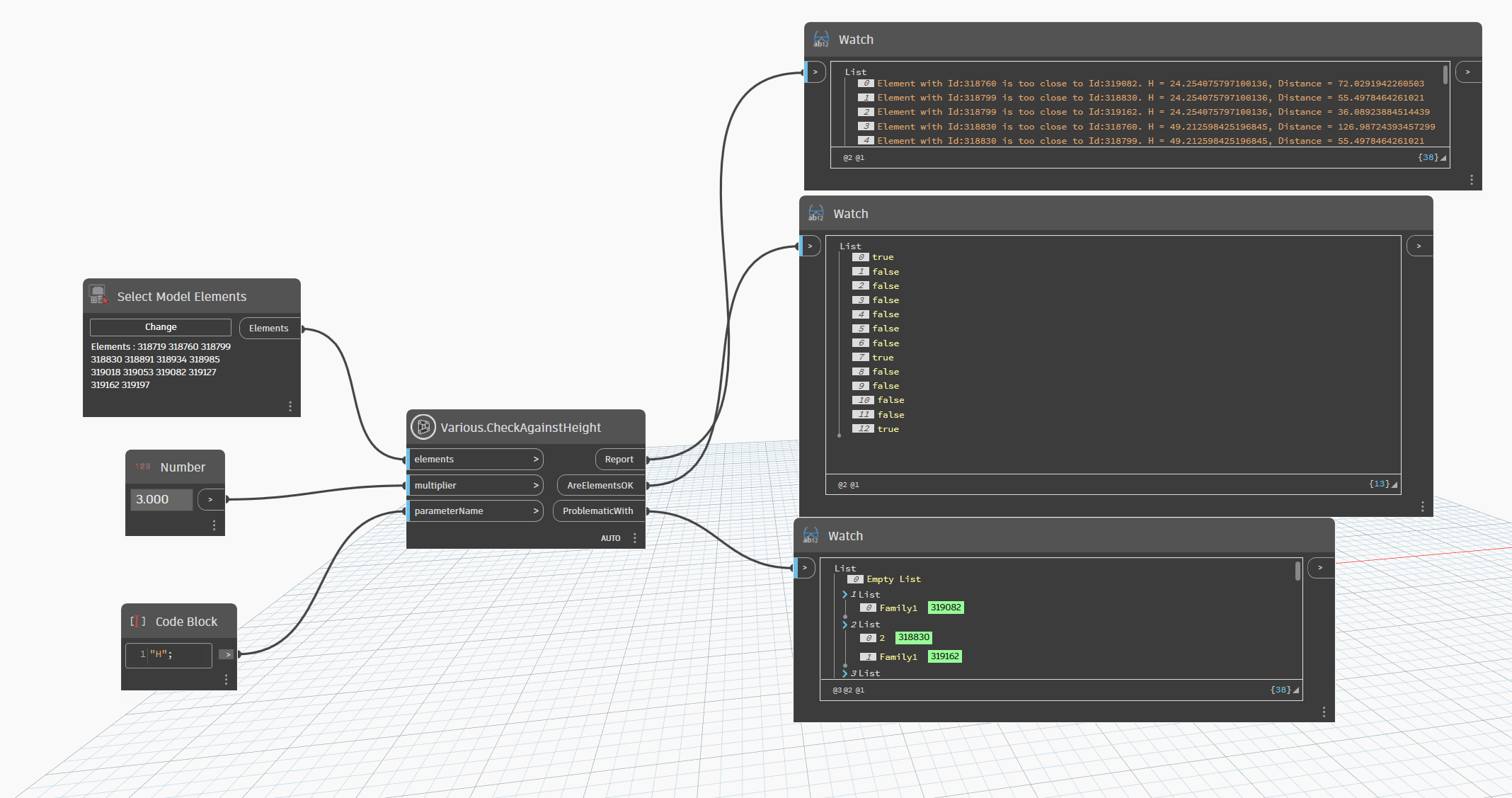 Custom code block