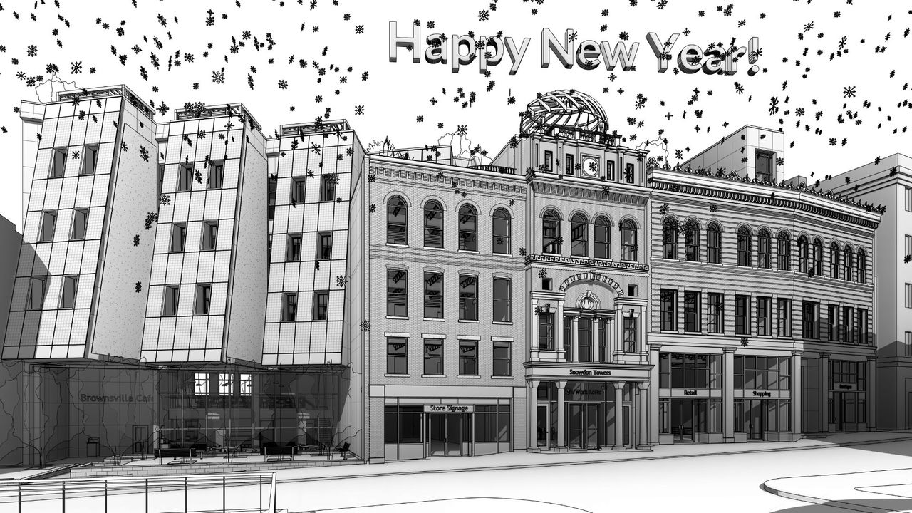 BIMsmith Winter Wonderland Holiday Revit Family Competition 2024